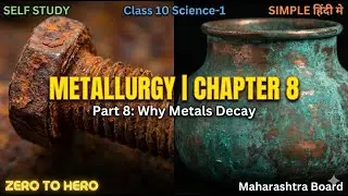 Stop Rust With Metal Shields | Class 10 Metallurgy (Part 8/10)