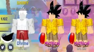 ROBLOX Anime Fighters Simulator (I hatched SHINY DIVINE Living Empty Summer!!!)