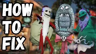 Top 10 IMPROVEMENTS Disney can make to Haunted Mansion Holiday (Disneyland)