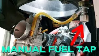 🔧Vacuum to Manual Fuel Tap Install | Piaggio Zip LC |Stage6 StreetRace 70cc | Yasuni C16