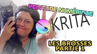 Krita :  les brosses - Organisation, Test et Importation