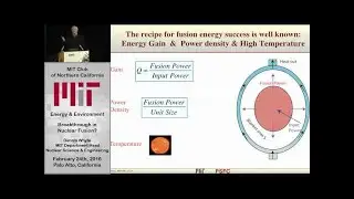 [Documentary] Nuclear Fusion - MIT Conference 2016 - Lecture