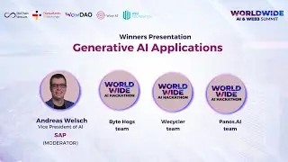Worldwide AI Hackathon Winners Presentation &ndash; Generative AI Applications