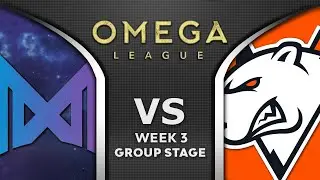NIGMA vs VP - WEEK 3 IMMORTAL - OMEGA League Dota 2 Highlights 2020