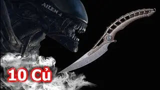 Qu&aacute;i Vật D&ograve;ng Folding Knife - Alien 4 Rike Knife