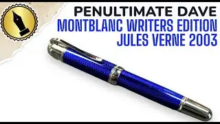 Montblanc Writers Edition Jules Verne 2003 Unboxing and Review