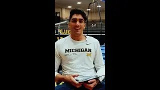 Zach Granados Breaks Down his Routine from National Championships | Michigan Gymnastics