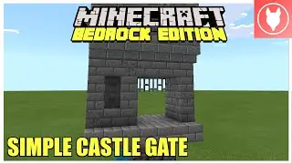 Minecraft Bedrock — простое руководство по воротам замка (Xbox/PS4/MCPE/Windows 10/Switch)