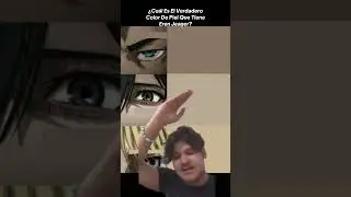 #anime #attackontitanedit #shingekinokyojin #erenyeager | El verdadero color de piel de Eren Jeager
