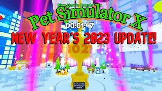 New Year's 2023 Update in Pet Simulator X | Roblox Pet Sim X New Year's 2023 Update