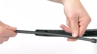 Type Q / Trunion A6 Rear Wiper Blade Installation (WiperHQ Premium BEAM Wiper Blade) - Type A