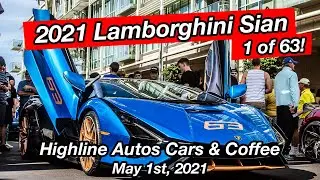 Highline Autos Cars & Coffee at High Street in Phoenix, AZ - May 1 2021