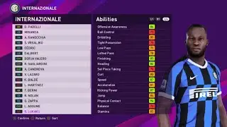 eFootball PES 2020 - Inter Milan Player Ratings