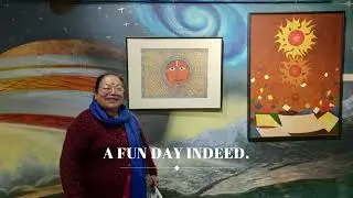 Visiting Nepal art Council With Me Mum