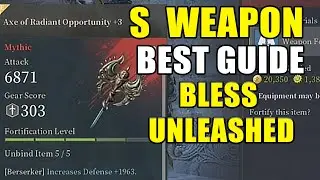 How to Get S Weapons in Bless Unleashed