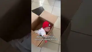 Special Delivery at Beanie Boy HQ ❤️ #clothingbrand #family #love #daughter #kids
