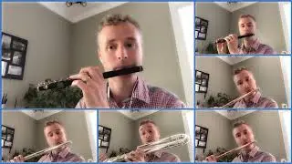 Handel: Arrival of the Queen of Sheba from Solomon Flute Sextet