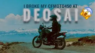 Two Wheels to the Wild: Deosai Adventure Ride😱 