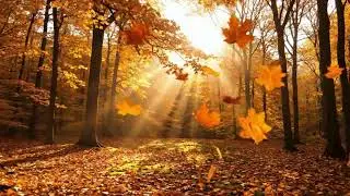 Peaceful Autumn Ambience 🍁 Piano & Violin Relaxation Music