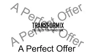 An Oppurtunity you require - Team Transformix