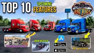 🚛 TOP 10 FEATURES WE NEED IN 🚛 Truck Simulator : Big Rigs || Multiplayer Mod + Snow Weather ||