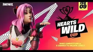 FORTNITE HEARTS WILD TOURNAMENT LIVE STREAM!!