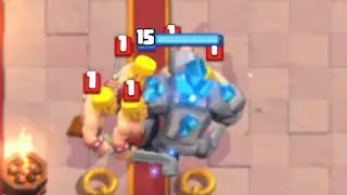LEVEL 15 GOLEM vs LEVEL 1 BARBS