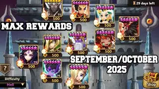 TOA Hell Max Rewards Clear SEPTEMBER/OCTOBER 2025! (Summoners War)