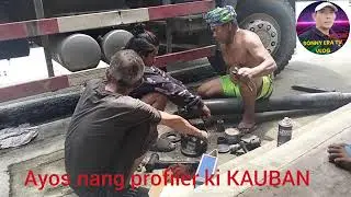 #howo380 #10wheeler howo 10 wheeler cross join propeller damages.