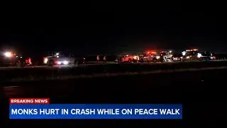 2 Buddhist Monks hit by car during peace walk on US 90 in Dayton, police say