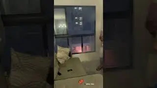 Stray FIREWORK hits woman through window on New Year's Eve