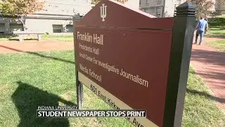 Indiana University halts printing of student newspaper amid director's firing