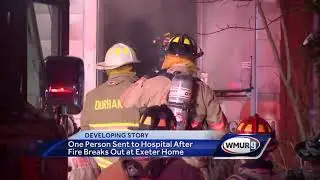 Firefighters battle blazes in Exeter, Hampton Falls