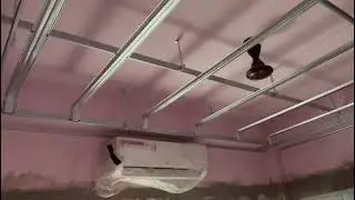 False ceiling framing at Alwal 