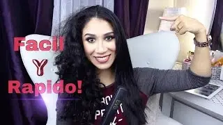 Como Alacio Mi cabello Rizado! + EV Beauty Review!
