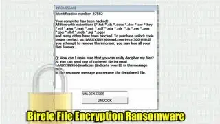 Birele File Encryption Ransomware