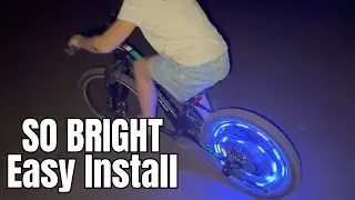 Обзор светодиодных фонарей для велосипедных колес Brightz WheelBrightz &mdash; отличный вариант для ноч...