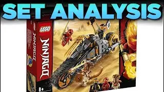 LEGO Ninjago Season 11 70672 Coles Dirt Bike Set Analysis