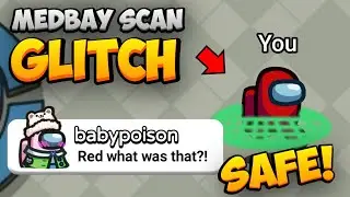 How to do Medbay Scan Glitch in Among Us