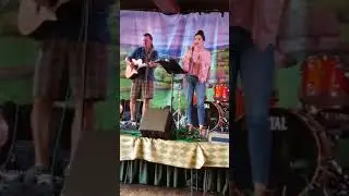 Dana Farrell and Rick Bolton  and Rick Rourke at Parting Glass 5/20/18