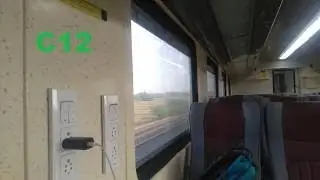 Chennai Egmore- Madurai TEJAS Express C12 coach on its first run