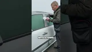 The best way to open a frozen car window