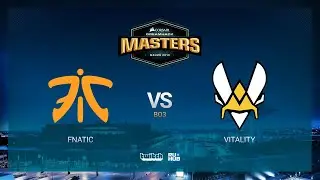 Fnatic vs Vitality - DH Masters Malm&ouml; 2019 Grand Final - map1 - de_dust2 [MintGod & Anishared]