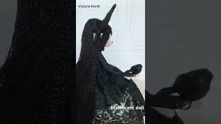Обзор Малефисента кукла ручной работы #maleficent #dollhandmade #кукларучнойработы #малефисента