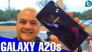 NOVO GALAXY A20S (SIM, MAIS UM)! UNBOXING E IMPRESSÕES