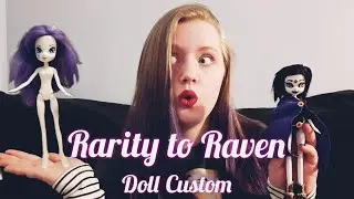 Rarity to Raven - OOAK Doll Custom