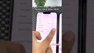 Cara Bedain Iphone ibox dan iphone inter, ( Kode ibox PA/A, ID/A, FE/A)