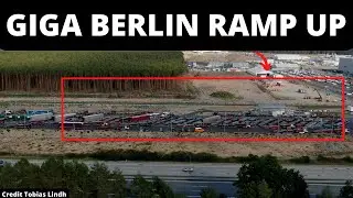TESLA GIGA BERLIN Ramp up!