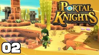 Portal Knights - Ep. 2: Desert Island! | Let's Play Portal Knights