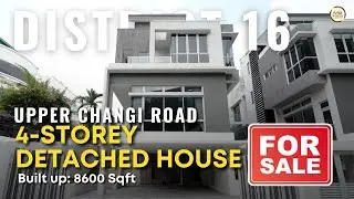 Singapore Landed Property Home Tour | Brand New Freehold - 4 Storey Detached House | District 16